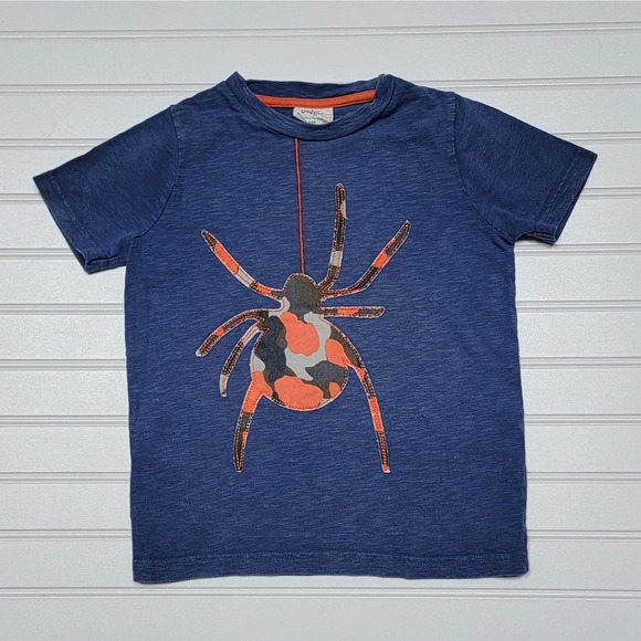 Mini Boden Other - Mini Boden Camo Spider Applique T-Shirt